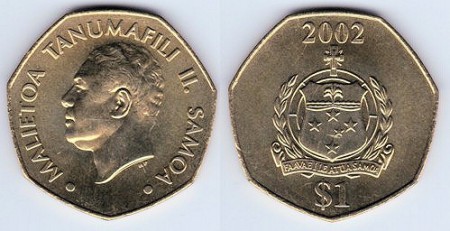 1 Tala (2002,2006) National arms 